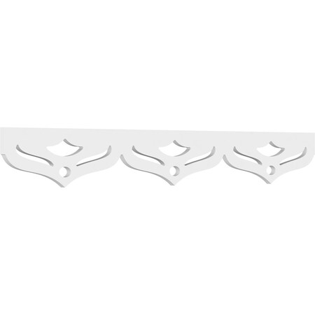 Ekena Millwork Kellogg Architectural Grade PVC Running Trim, 6"H x 5/8"P x 48"L RUNP06X0625X48KEL